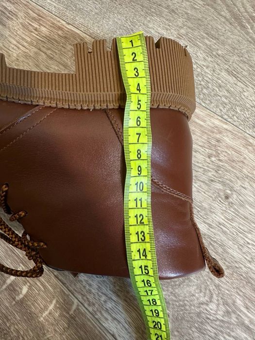 Чоботи, шкіра, ботинки з хутром , 40 розмір, 26 см довжина устілки