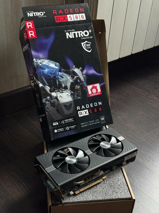 Sapphire AMD Radeon RX 580 8gb Nitro+