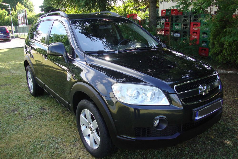 Chevrolet CAPTIVA, 7-osobowy, SUPER STAN, Bezwypadkowy, Możliwa zamiana