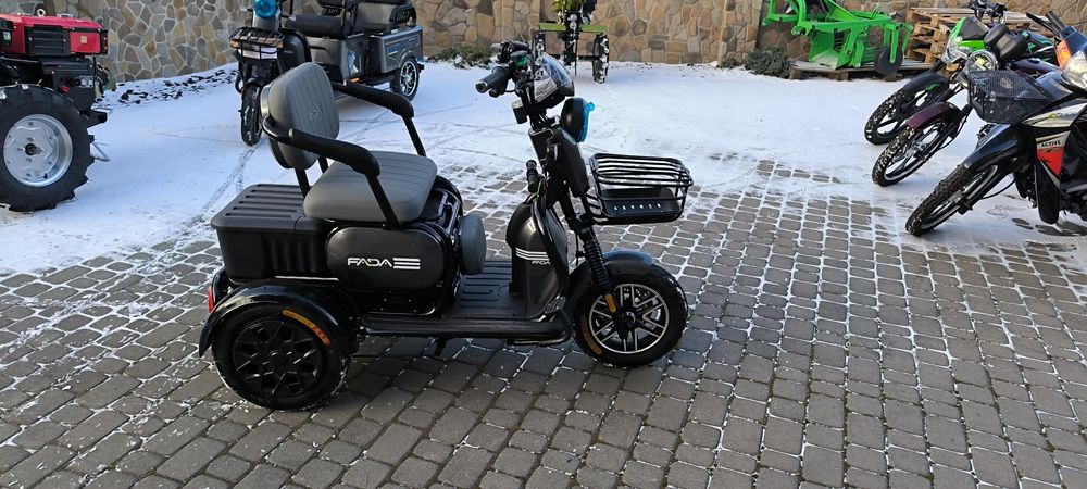 Електротрайкі, триколісні FADA OLDi MAX 1100W