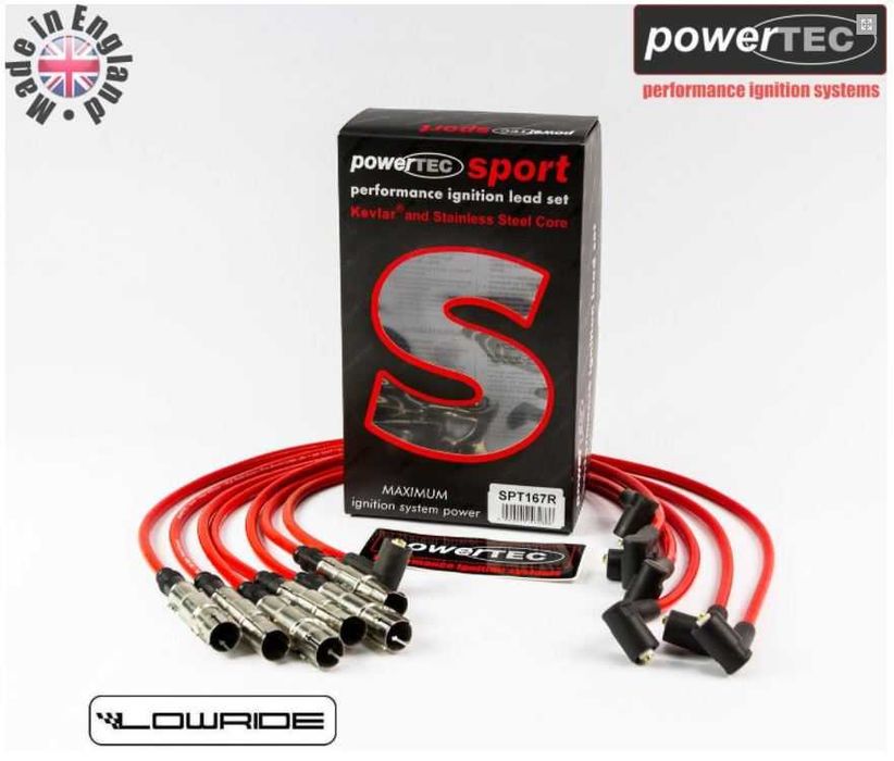 VR6 12V 2.8 Sportowe przewody zapłonowe Powertec