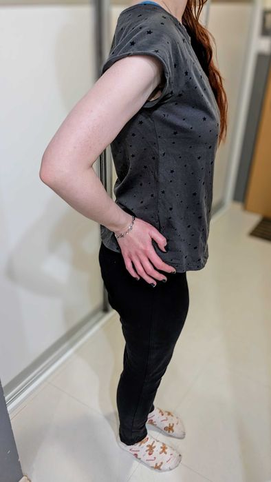 T-shirt / Szary / Damski / L / Sinsay / Alternative