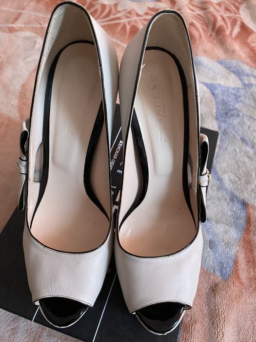 Шкіряні літні туфлі