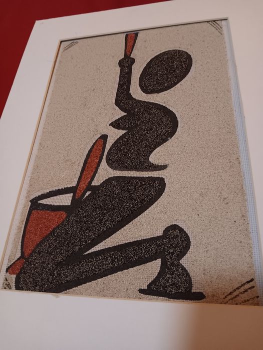 Quadro Cabo Verde - Arte em Areia