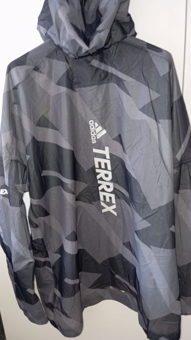 ADIDAS terrex Agravic Graphic 2.5 kurtka przeciwdeszczowa  2XL