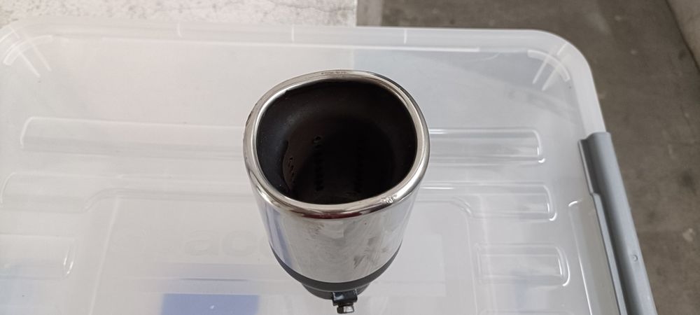 Ponteira de Escape em Inox Diâmetro Saids 70MM Redonda