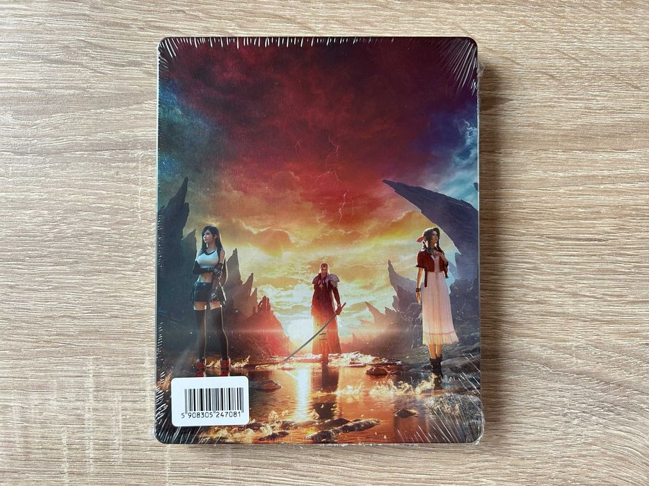 Final Fantasy VII Rebirth PS5 - Steelbook (BEZ GRY) - NOWY, FOLIA