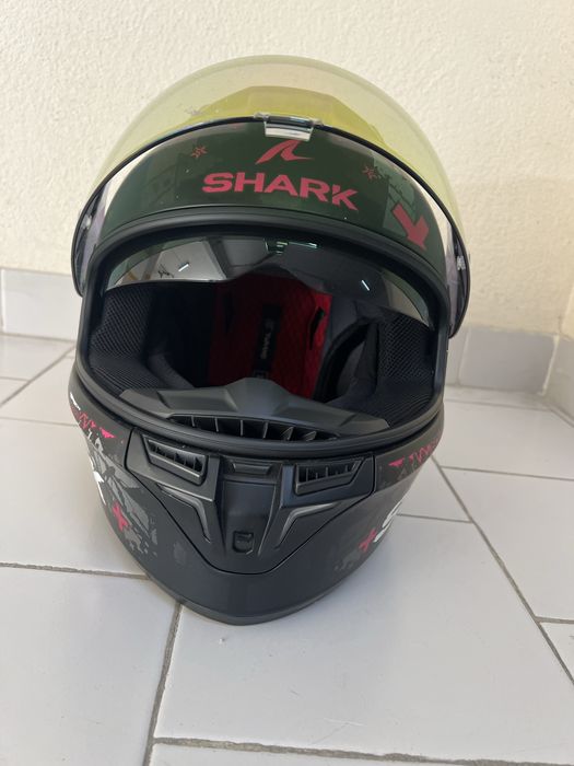 Capacete SHARK Skwal i3 Hellcat MAT Black / Chrom / Violet