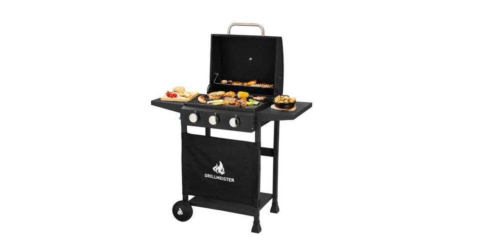 Wynajem / wypożyczalnia  Grill gazowy GRILLMEISTER 3-palnikowy, 9kW
