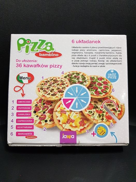 Gra układanka Pizza Bambino