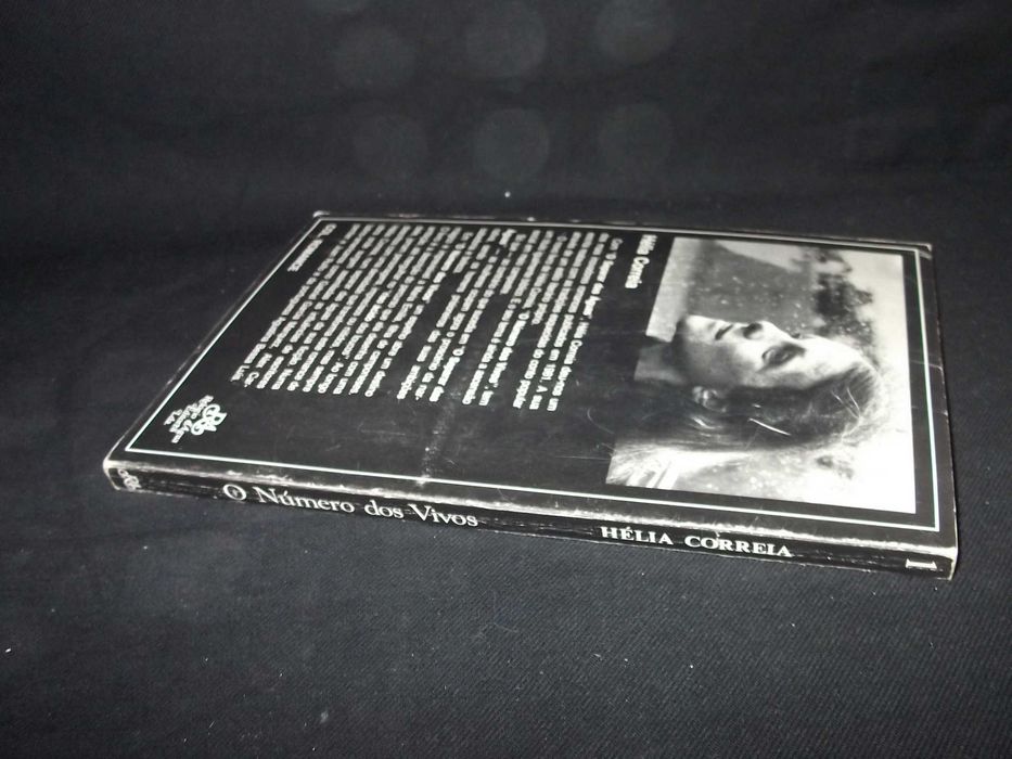 Livro O número dos vivos Hélia Correia 1ª edição Dedicatória da Autora