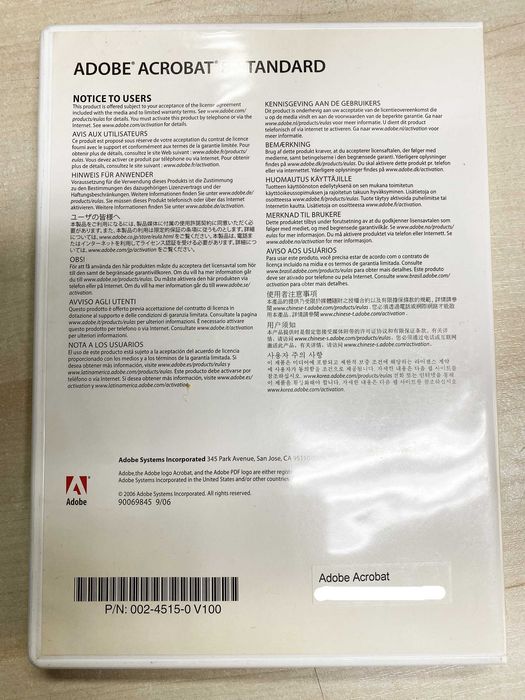 Adobe Acrobat 8 Standard