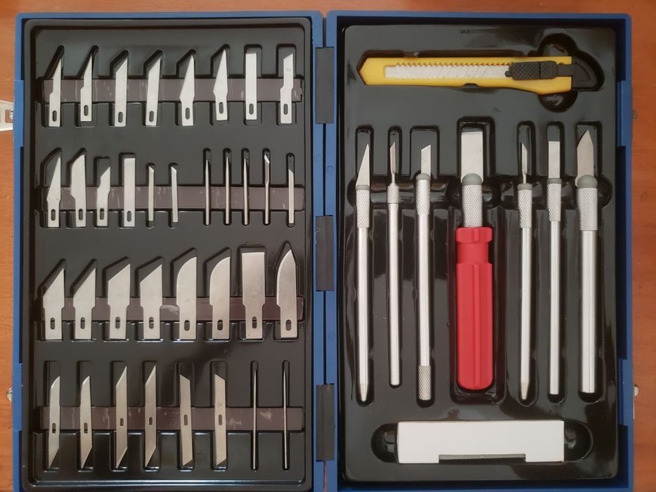 Conjunto de X-actos para trabalhos manuais, bricolage