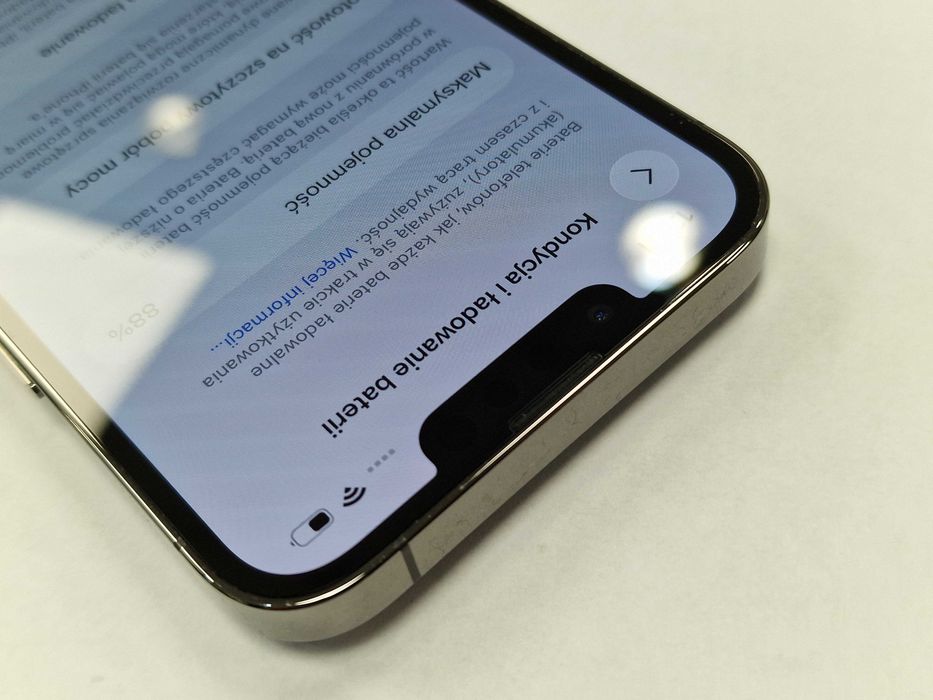 Iphone 13 PRO 128GB/ Graphite/ Bat 88%/ Grade A-/ Gwarancja + ładowarka