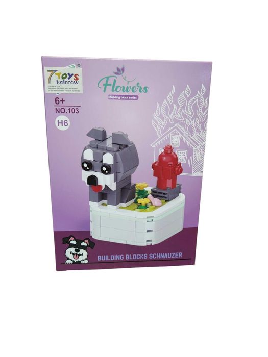 Zestaw klocków piesek