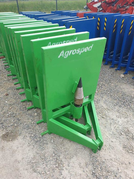 Łuparka świder do drewna AGROSPED na wałek WOM