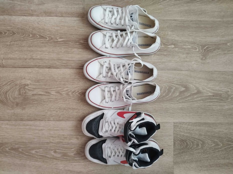 Кеди Converse, кросівки Nike