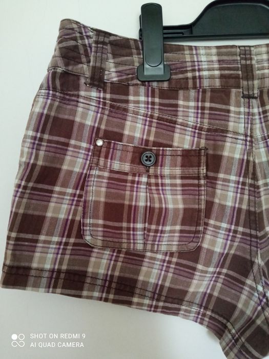 H&M krótkie spodenki szorty w kratkę M