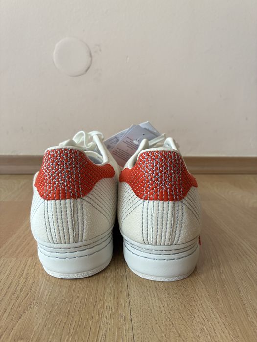 adidas x Craig Green Superstar Off White Bright Red Grey