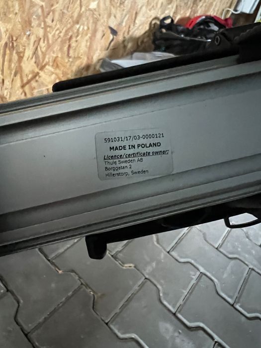 Uchwyt na rowery Thule