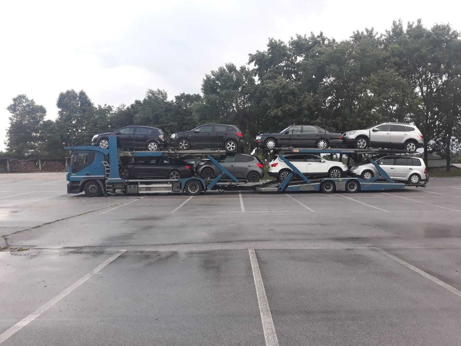 Transport aut samochodów Włochy Polska