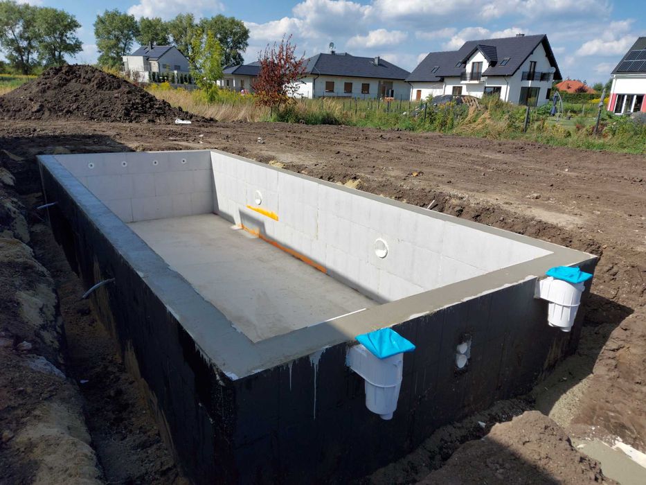 Budowa Basenów Betonowych Kompleksowo Oferta NA BASEN 6.5 X 3. X 1.5