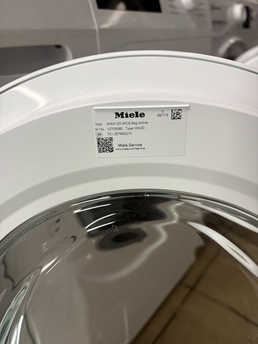Pralka Miele WSA123 WCS 8 kg 1400 obr A | Gwarancja
