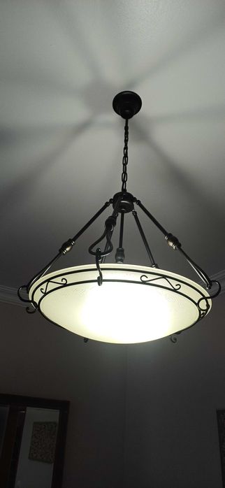 Candeiros sala e corredor 9 unidades