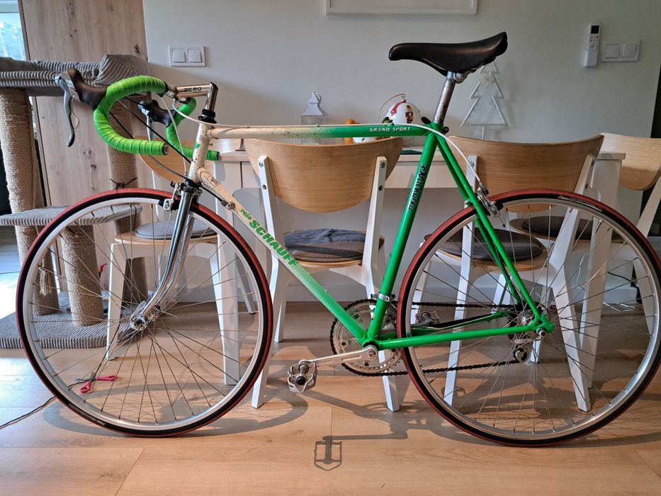 Rower szosowy szosa retro vintage schauff