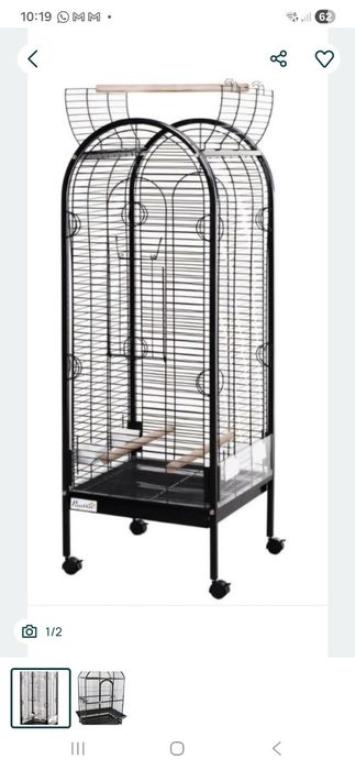 Gaiola para aves de grande porte