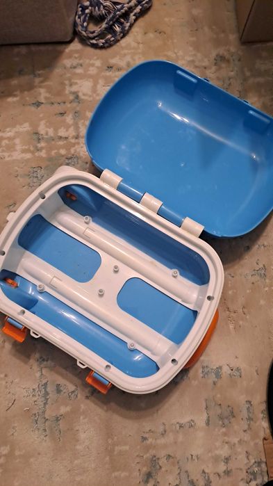 Дитяча валіза на коліщатках, пластик