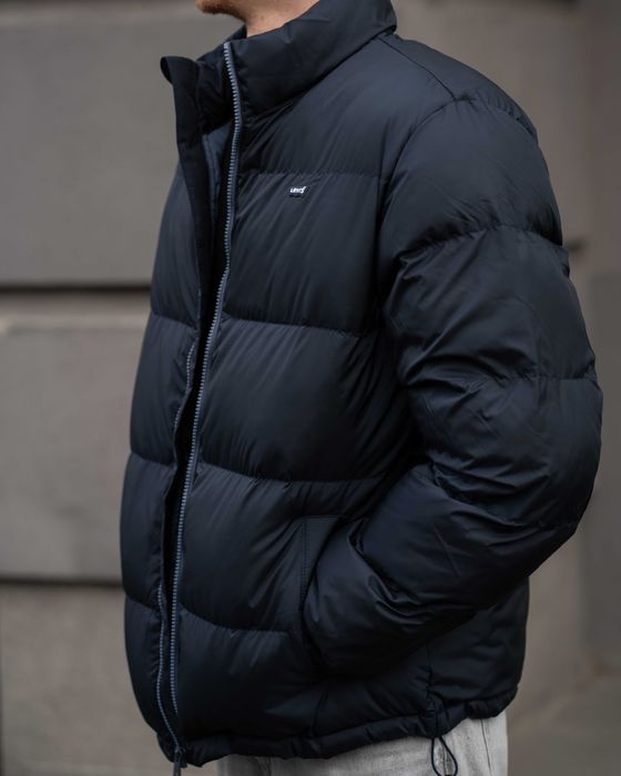 Мужской пуховик Levi's Piedmont Short Puffer Jacket A8568-0008 синий