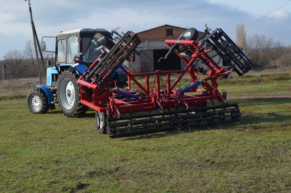 Культиватор 6м суцільного обробітку ґрунту КШУ-6,2 ПРОФІ СТАН