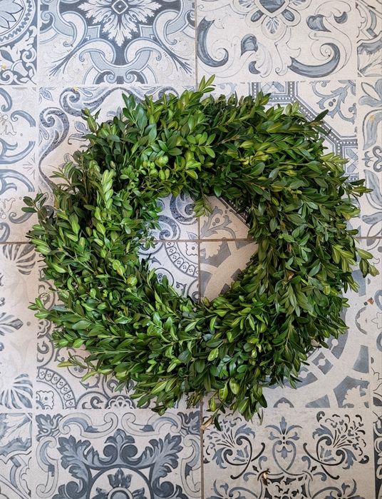 Wianek/wieniec z bukszpanu