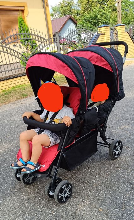 2w1 wózek dziecięcy wózek dla rodzeństwa rok po roku wózek bliźniaczy