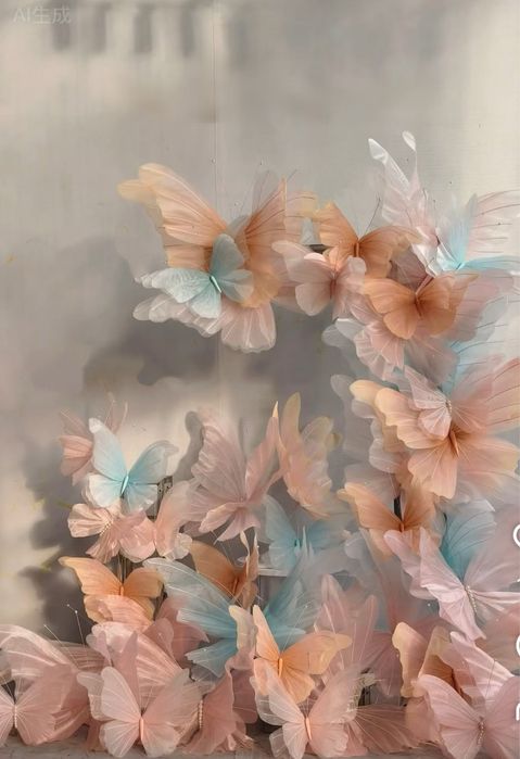 Метелики для декору з органзи