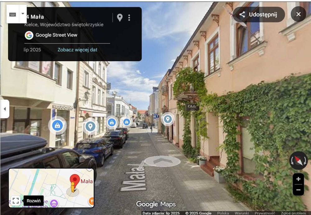 Wynajmę mieszkanie ścisłe centrum Kielce ul Mała 200 m od rynku