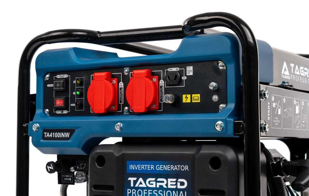 Nowy Duży Mocny 5500W Miedź Agregat Prądotwórczy Generator Prądu 230V