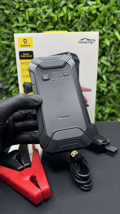 Автомобільний бустер Baseus PrimeTrip VJ1 12000mAh Оновлений 12 бустер