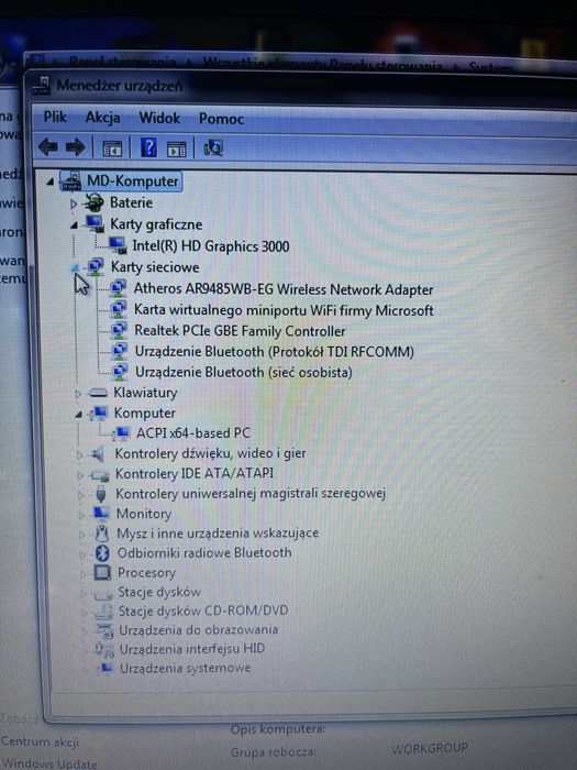 Laptop samsung NP350V5C używany