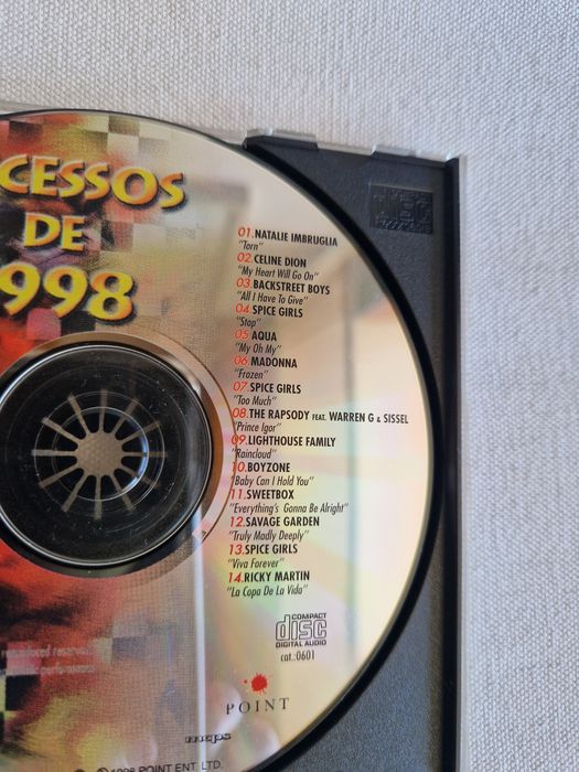 CD " Sucessos de 1998", Nova Gente