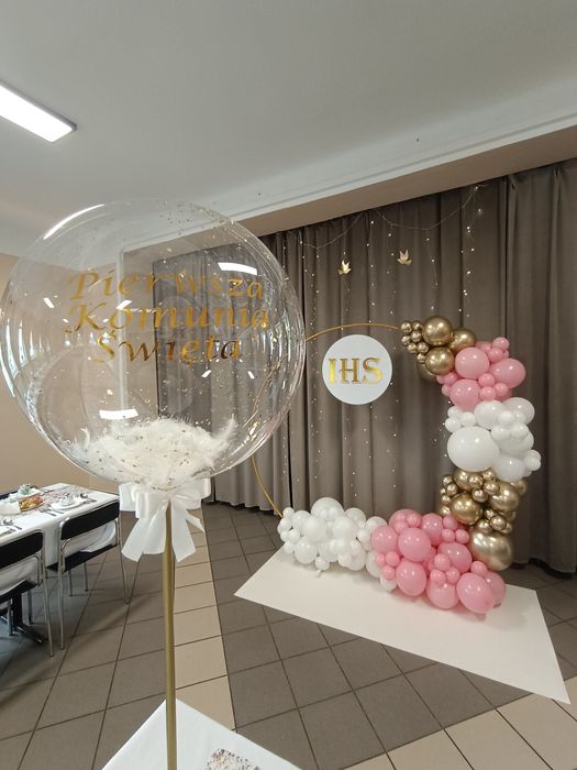 Ścianka balonowa, foto ścianka, dekoracja imprez