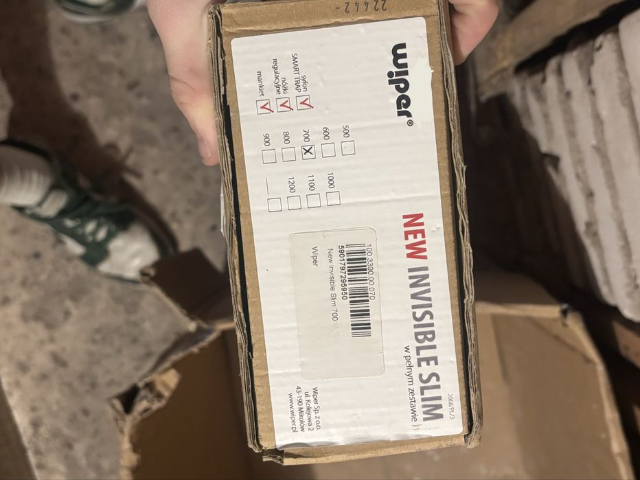 Odplyw liniowy wiper