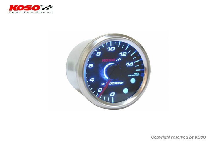 conta rotações universal koso d48 gp style 48mm