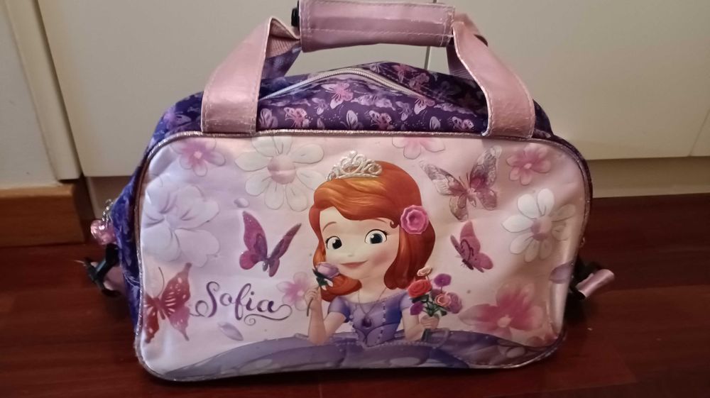 Dois Sacos de Desporto Criança - Princesa Sofia e Patrulha Pata