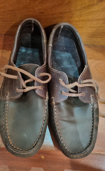 Sapatos castanhos  em pele Seaside