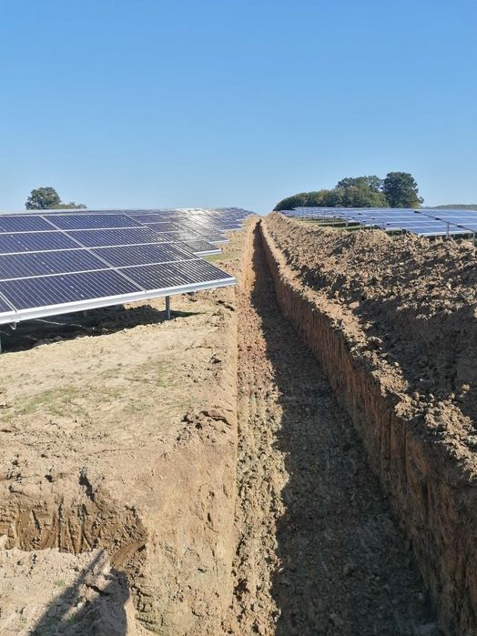 Prace ziemne,wykopy,nasypy,usługi koparką,wozidło,utwardzenie dróg