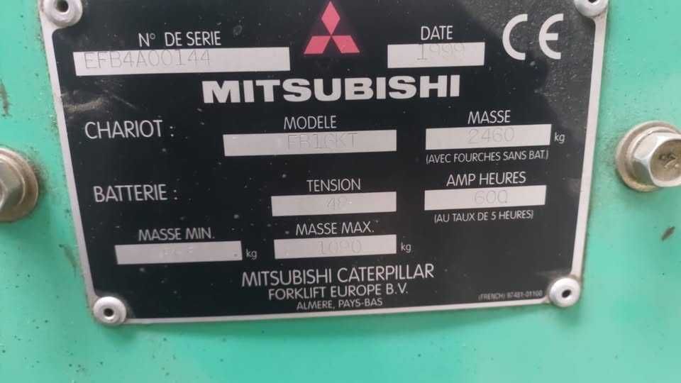 Empilhador Elétrico 2024 Mitsubishi fb16kt