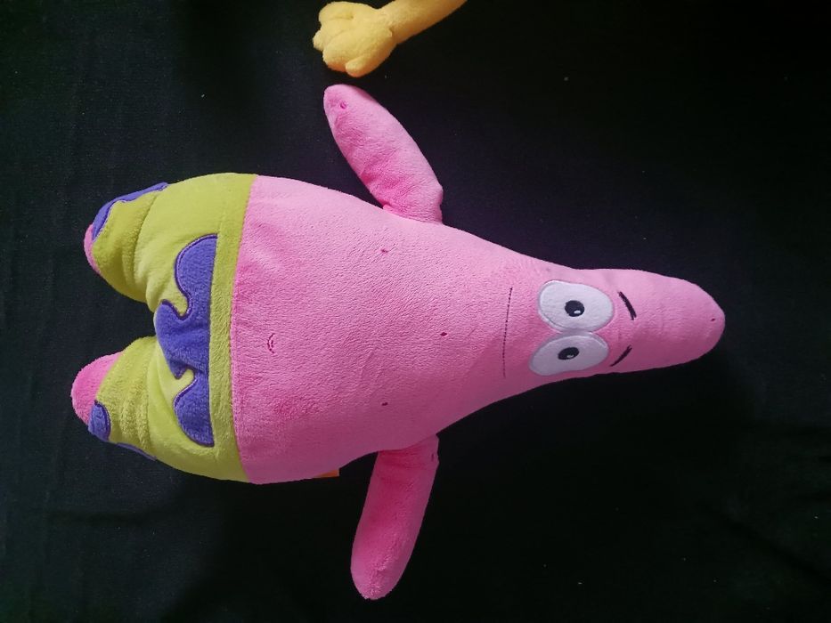 Maskotki Spongebob i Patryk / 40cm