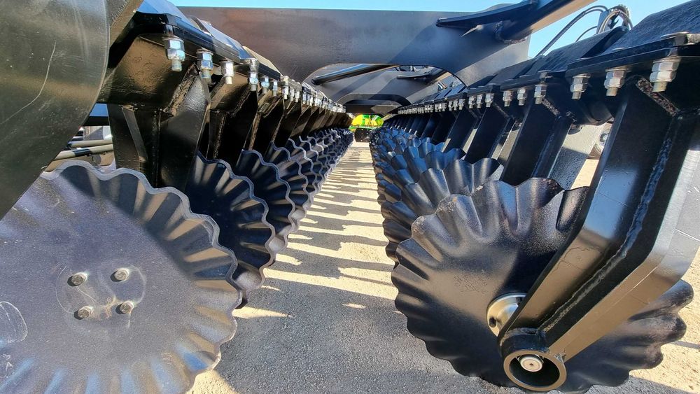 Важкий Дисковий Лущільник КРАТОС 6м Демпферна Борона АРК ГРУП